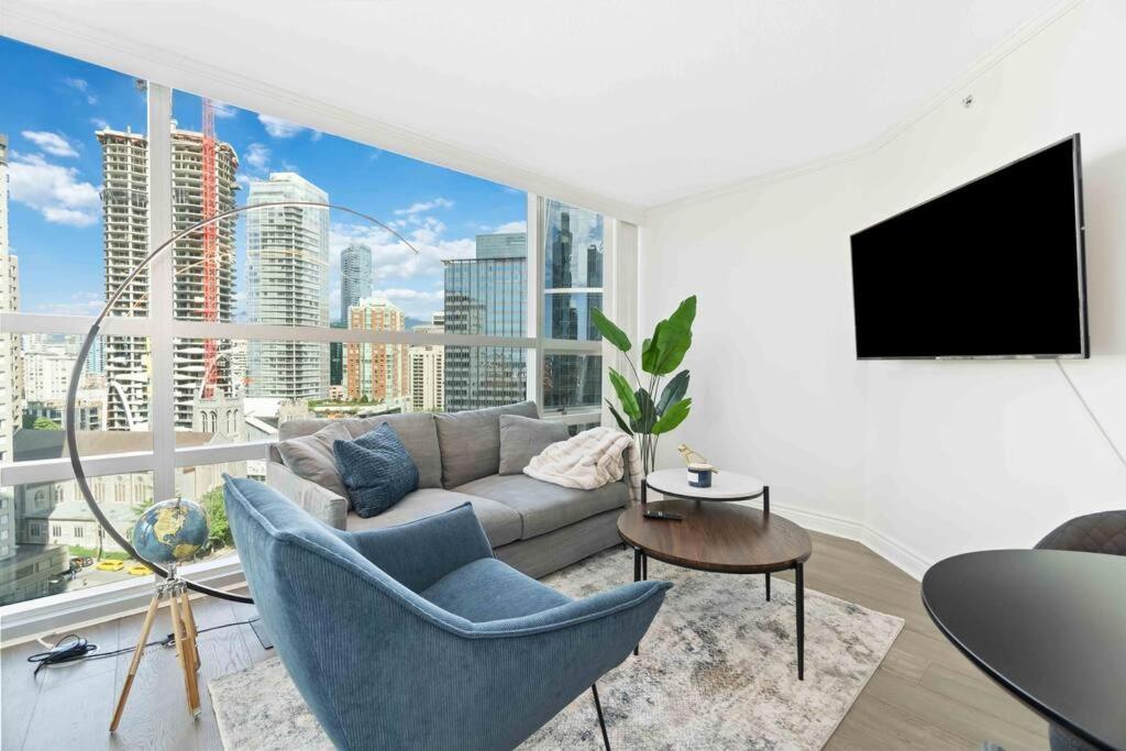 2Br Condo With Breathtaking View In Downtown! Free Parking - 6 Sleep Vancouver Zewnętrze zdjęcie