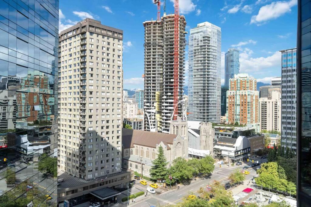 2Br Condo With Breathtaking View In Downtown! Free Parking - 6 Sleep Vancouver Zewnętrze zdjęcie